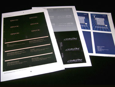 Diseño e impresión de tarjetas personales - Creatividad en lacas sectorizadas