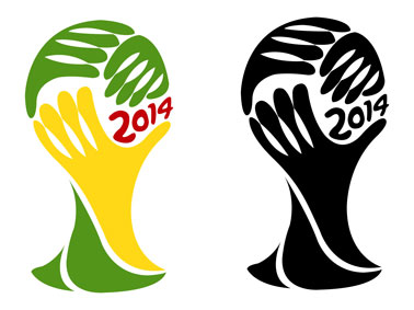 Vinilos del Mundial para decorar tu vidriera.